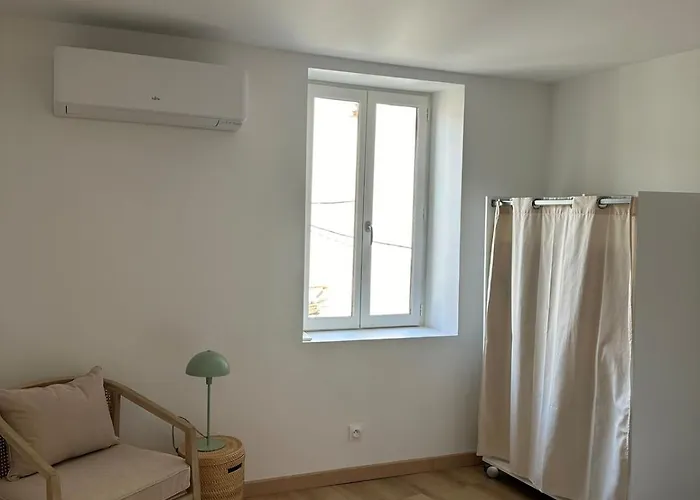 Panoramique, Clim, Terrasse, 6 Personnes شقة Lacoste (Herault)
